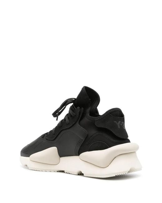 Y-3 Black Y 3 Kaiwa Sneakers