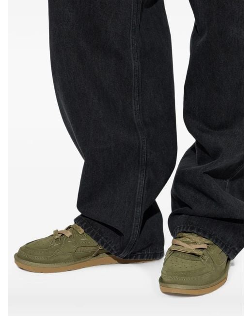 Ugg Green Minimel Leather Sneakers for men