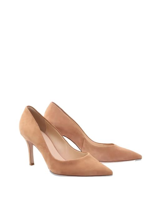 Högl Brown 100Mm Boulevard Suede Pointed-Toe Pumps