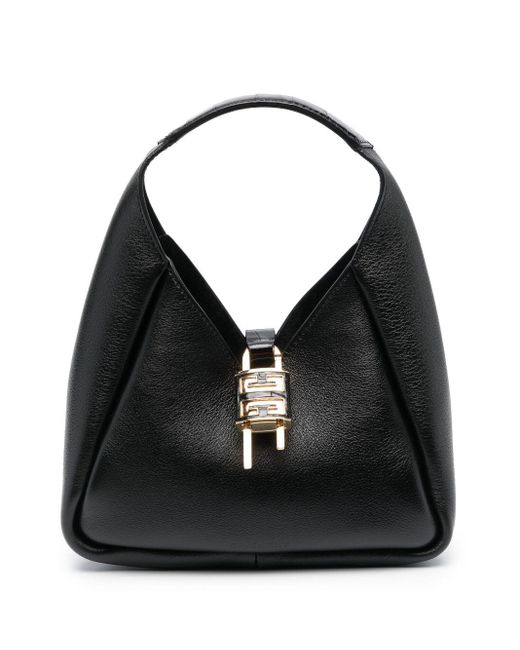 Givenchy Black G-hobo Leather Mini Bag