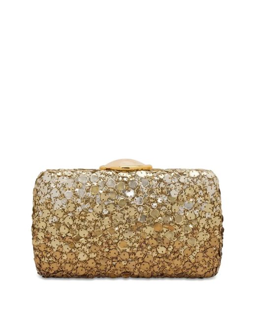 Oscar de la Renta Natural O Minaudière Clutch Bag