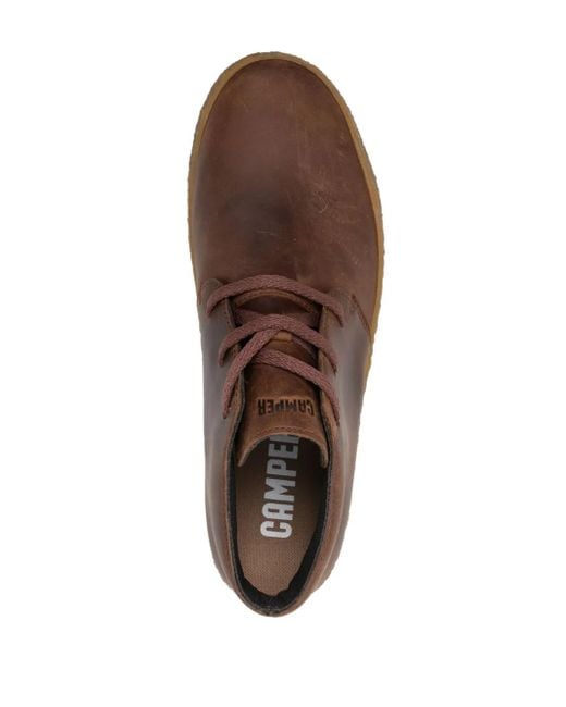 Camper Brown Peu Terreno Ankle Boots for men