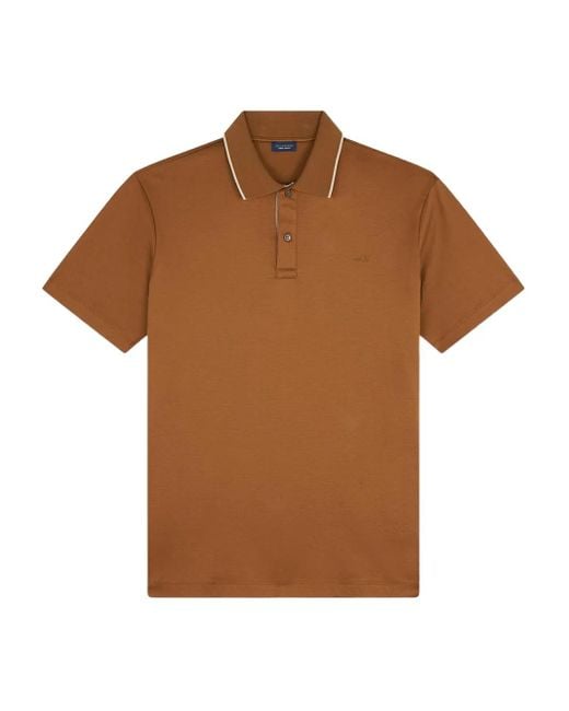メンズ Paul & Shark ポロシャツ Brown