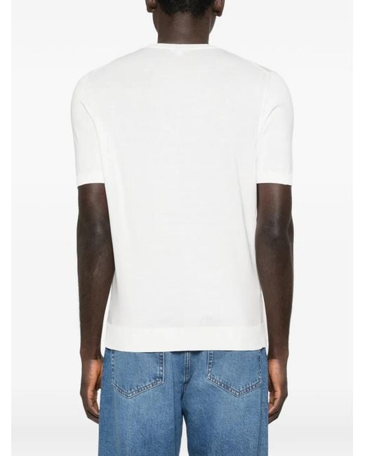 Malo White Short-Sleeve T-Shirt for men