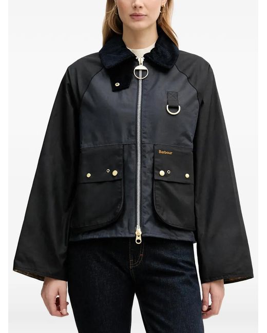Barbour Black Kearton Wax Jacket