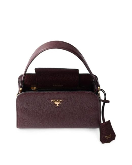 Borsa A Mano Mini di Prada in Purple