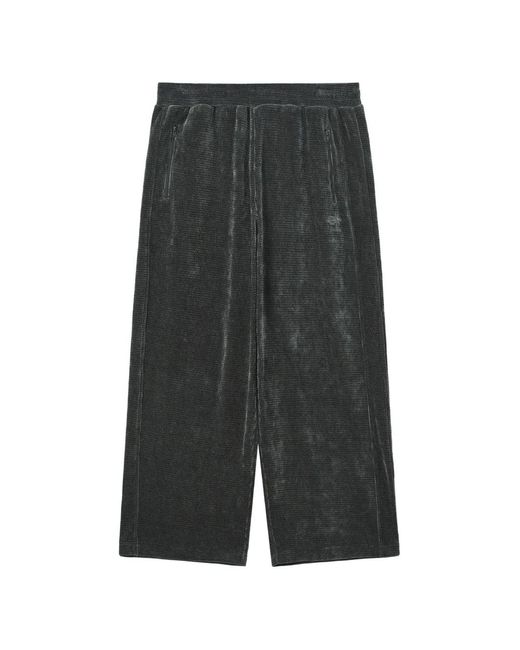 FIVE CM Gray Corduroy-Effect Track Pants for men