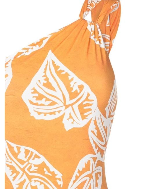 Clube Bossa Metallic Badeanzug Mit Grafischem Print