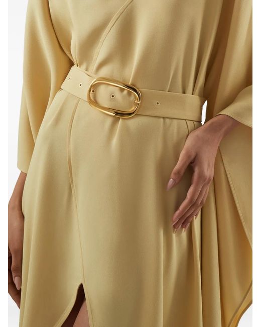 ‎Taller Marmo Metallic Cassandra Belted Dress