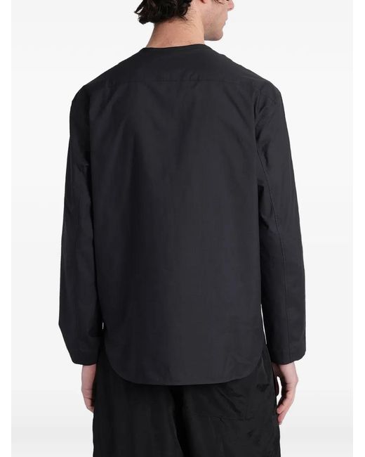 Lemaire Blue Long-Sleeve Shirt for men