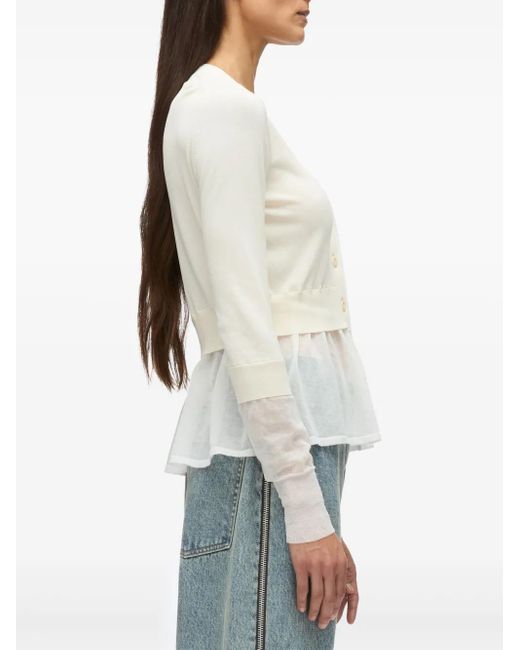 3.1 Phillip Lim レイヤード カーディガン White