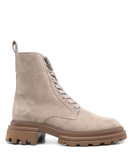 Hogan Natural 10-Storey Boots