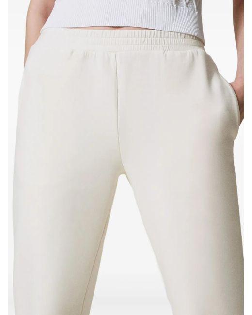 Pantalones de punto Twinset de color White