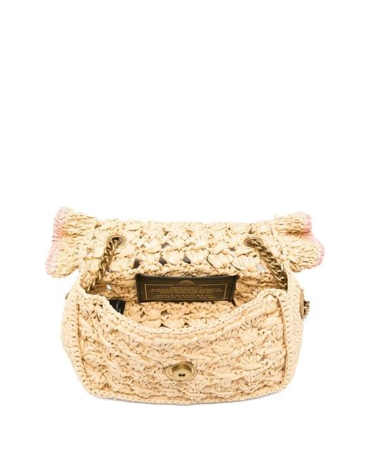 Kurt Geiger Metallic Petit Sac Porté Épaule Chelsea À Volants