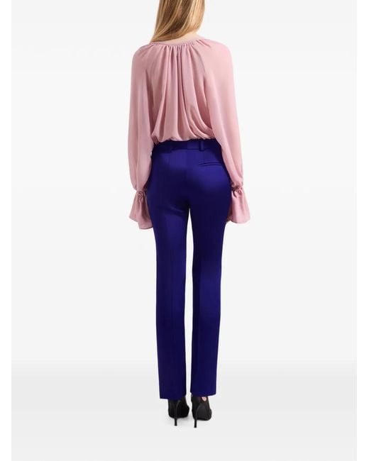 Nina Ricci Blue Tailored Trousers