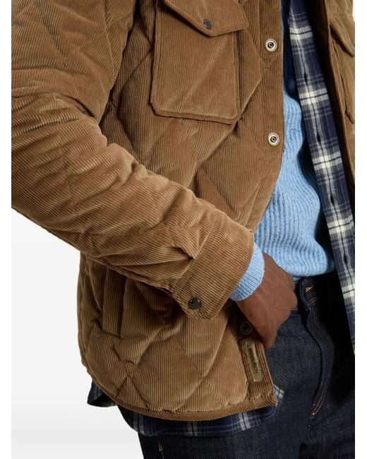 Sobrecamisa Alaskan Woolrich de hombre de color Brown