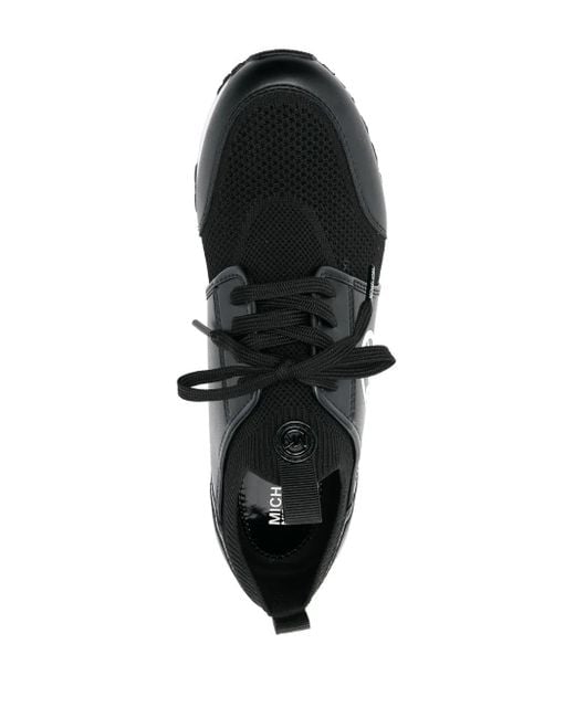 MICHAEL Michael Kors Black Baskets Dash En Maille