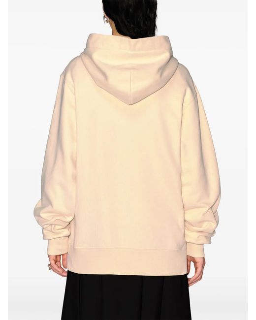 Ambush Natural Ball Chain-Detail Hoodie