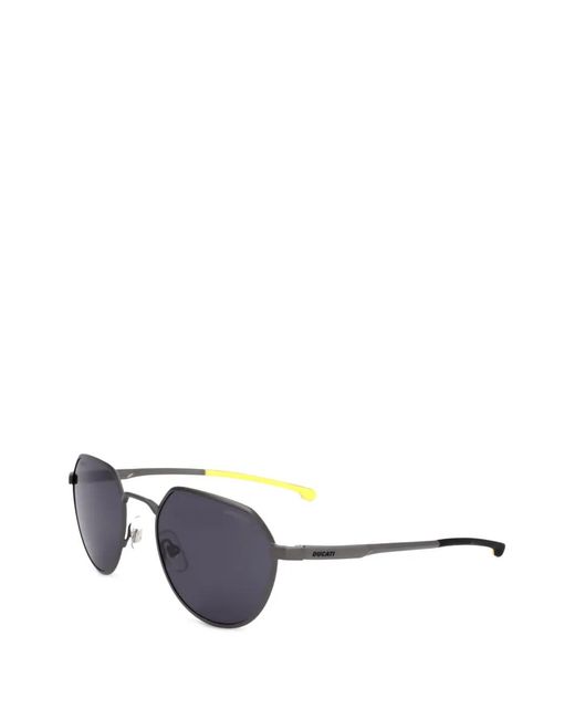 Carrera White Geometric-Frame Sunglasses for men