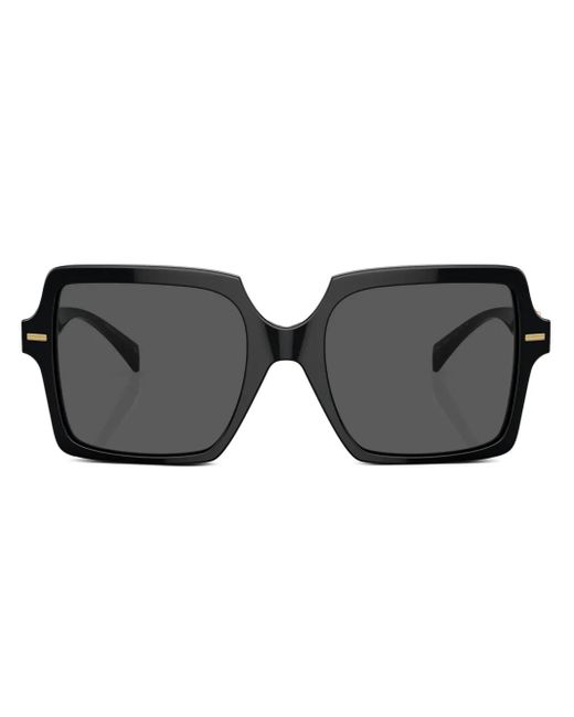 Versace Black Oversized Square-Frame Sunglasses