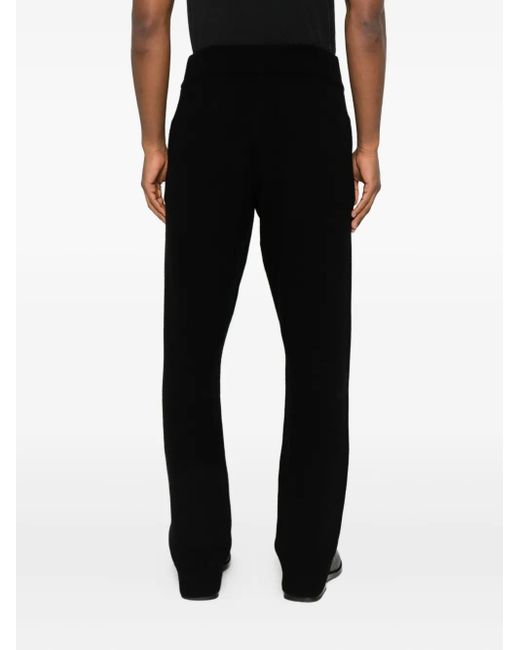 Entire studios Black Ribbed Trousers