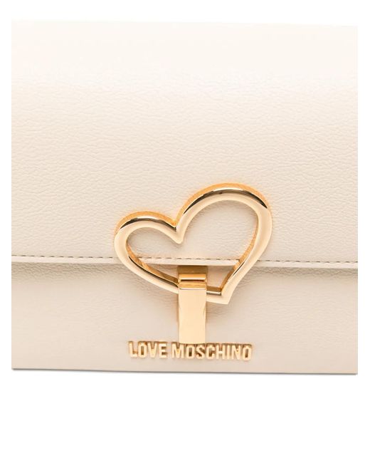 Love Moschino レディース ナチュラル ハート チェーン ショルダー
