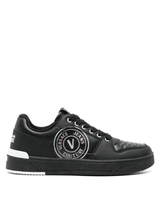 Versace Starlight Sneakers mit Logo-Print in Black für Herren