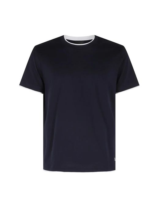 Dondup Blue T-Shirt À Col Rond for men