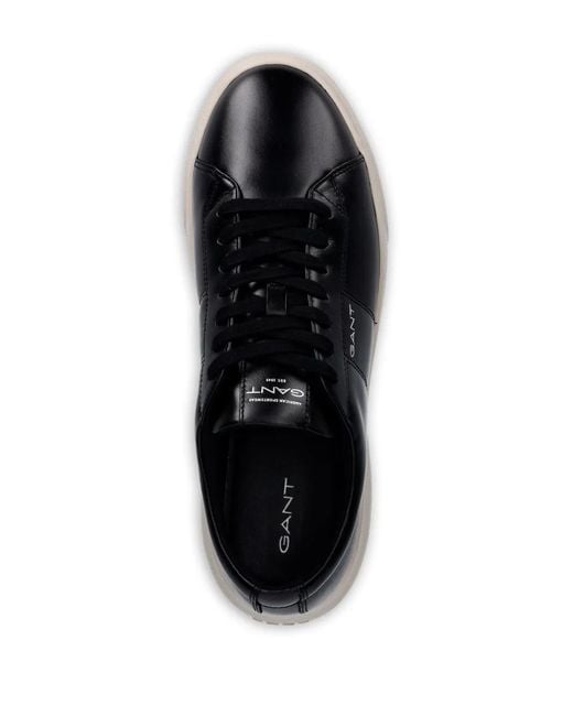Gant Black Logo-Print Sneakers for men