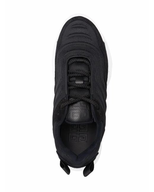 Givenchy Black Giv 1 Light Canvas & Suede Sneaker