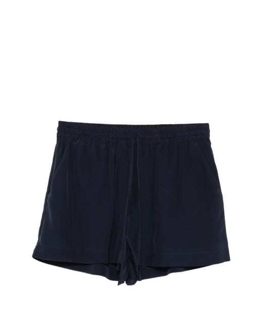 Pantalones Cortos Con Cordones P.A.R.O.S.H. de color Blue