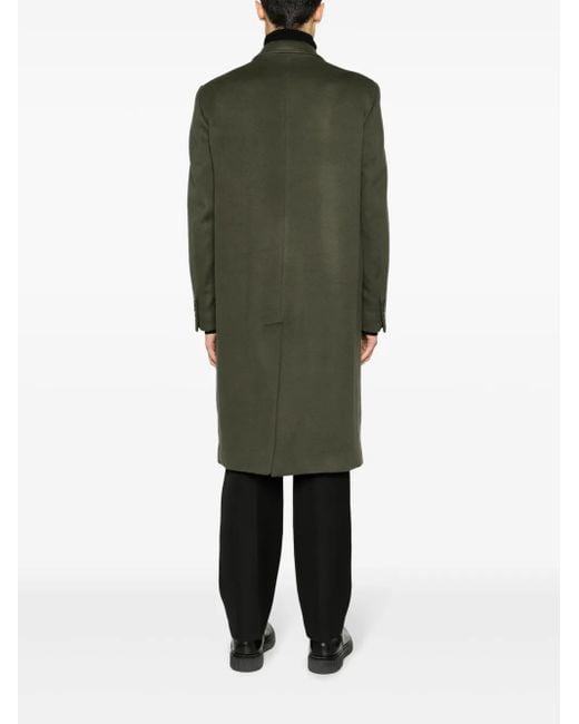 Officine Generale Einreihiger Sirius Mantel in Green für Herren