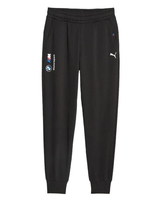 PUMA Black Bmw M Motorsport Track Pants for men
