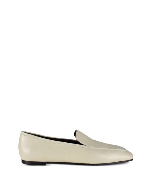ANEST COLLECTIVE White Pointed Loafers