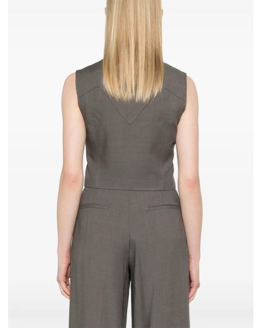 IRO Gray Olissa Top