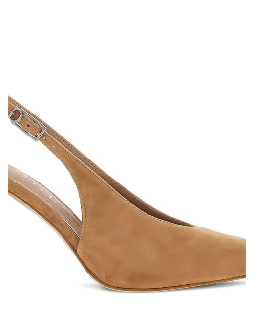 Guess White Slingback Heel Pumps