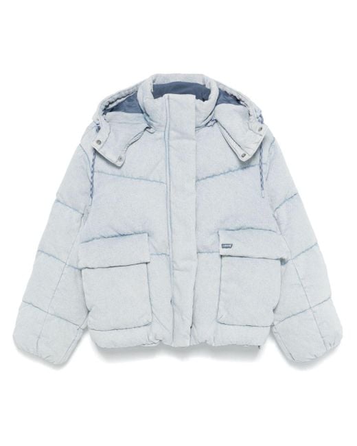 Levis padded denim jacket online