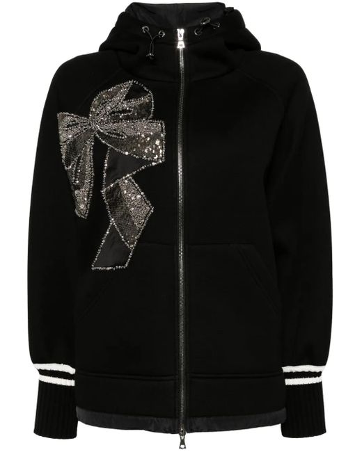 Dice Kayek デコラティブ パーカー Black