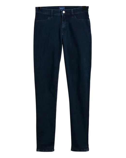 Gant Blue Belt-Loop Pocket Jeans