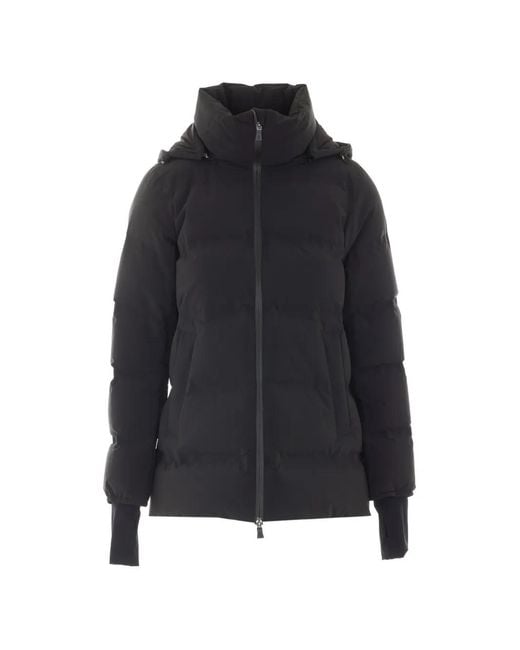 Herno Blue Hooded Padded Jacket