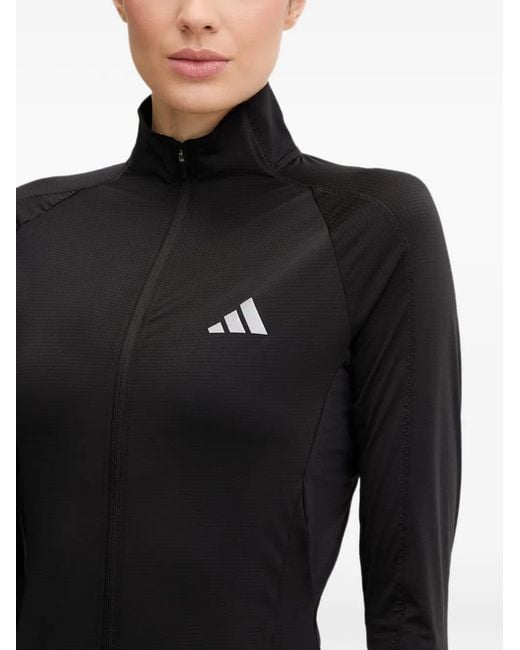Adidas Black Adi365 Seasonal Logo-Detail Sweatshirt