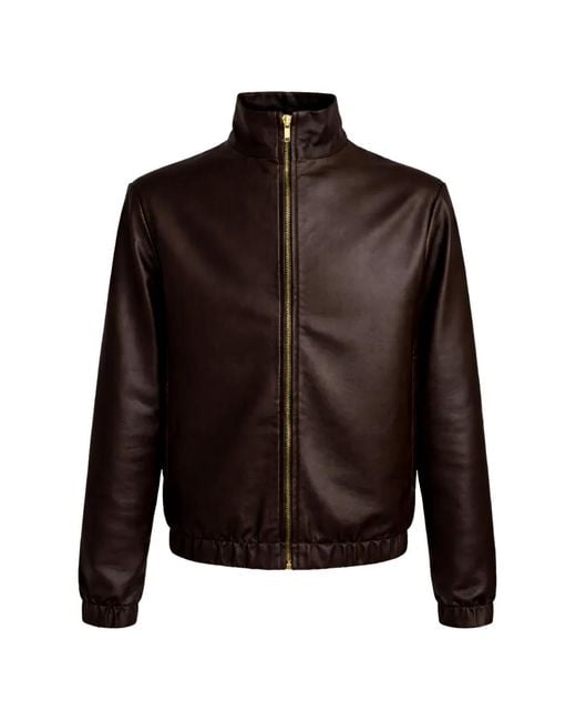 Franzese Collection Brown Reversible Jacket for men