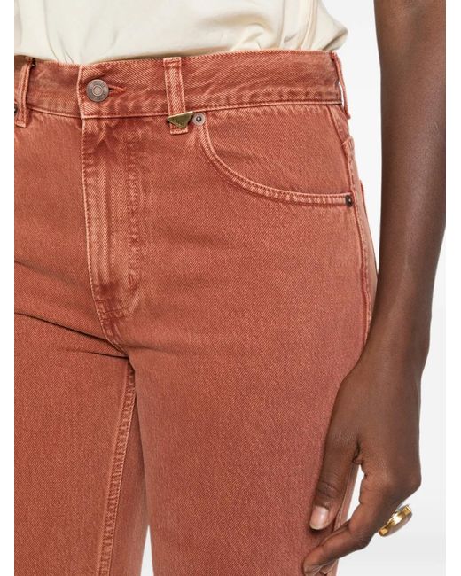 Chloé Orange Chloé Denim Cotton Jeans