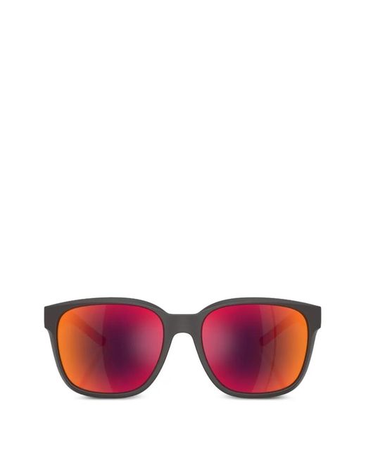 Scuderia Ferrari Pink Square-Frame Mirrored Sunglasses