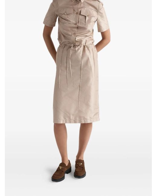 Mocassini di Prada in Brown