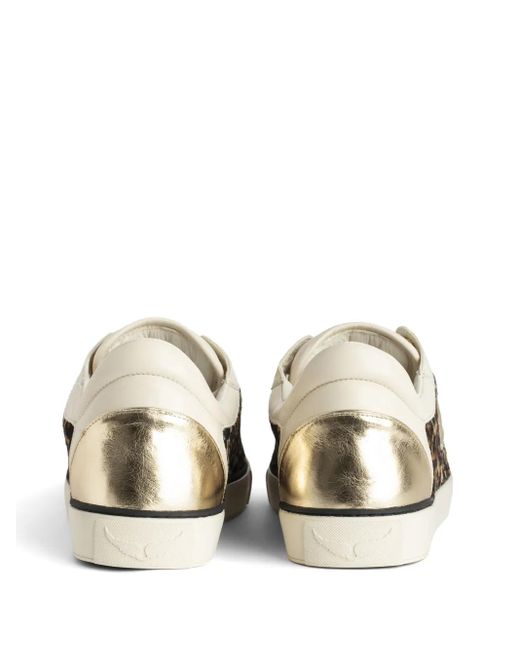 Zapatillas Fly On Zadig & Voltaire de color Natural