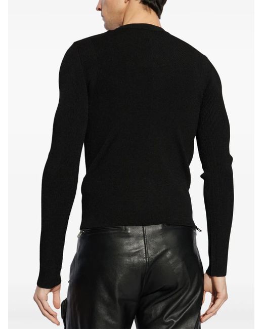 DIESEL Black Zackary Round for men