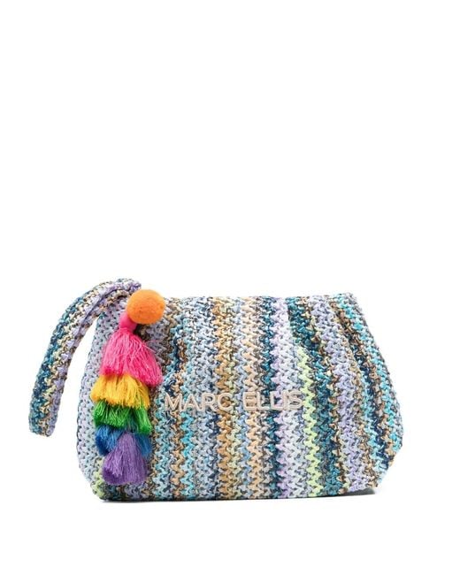 Marc Ellis Blue Buby S. Claire Clutch Bag