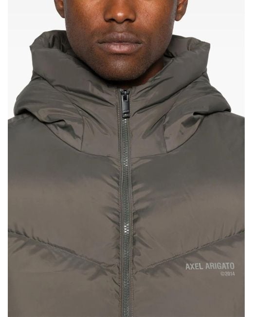 Axel Arigato Peak Donsjack in het Gray voor heren