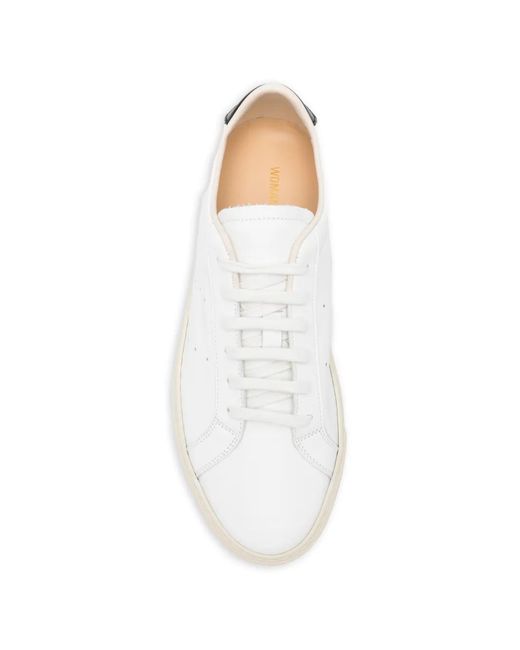 Common Projects White Achilles Contrast Sneakers